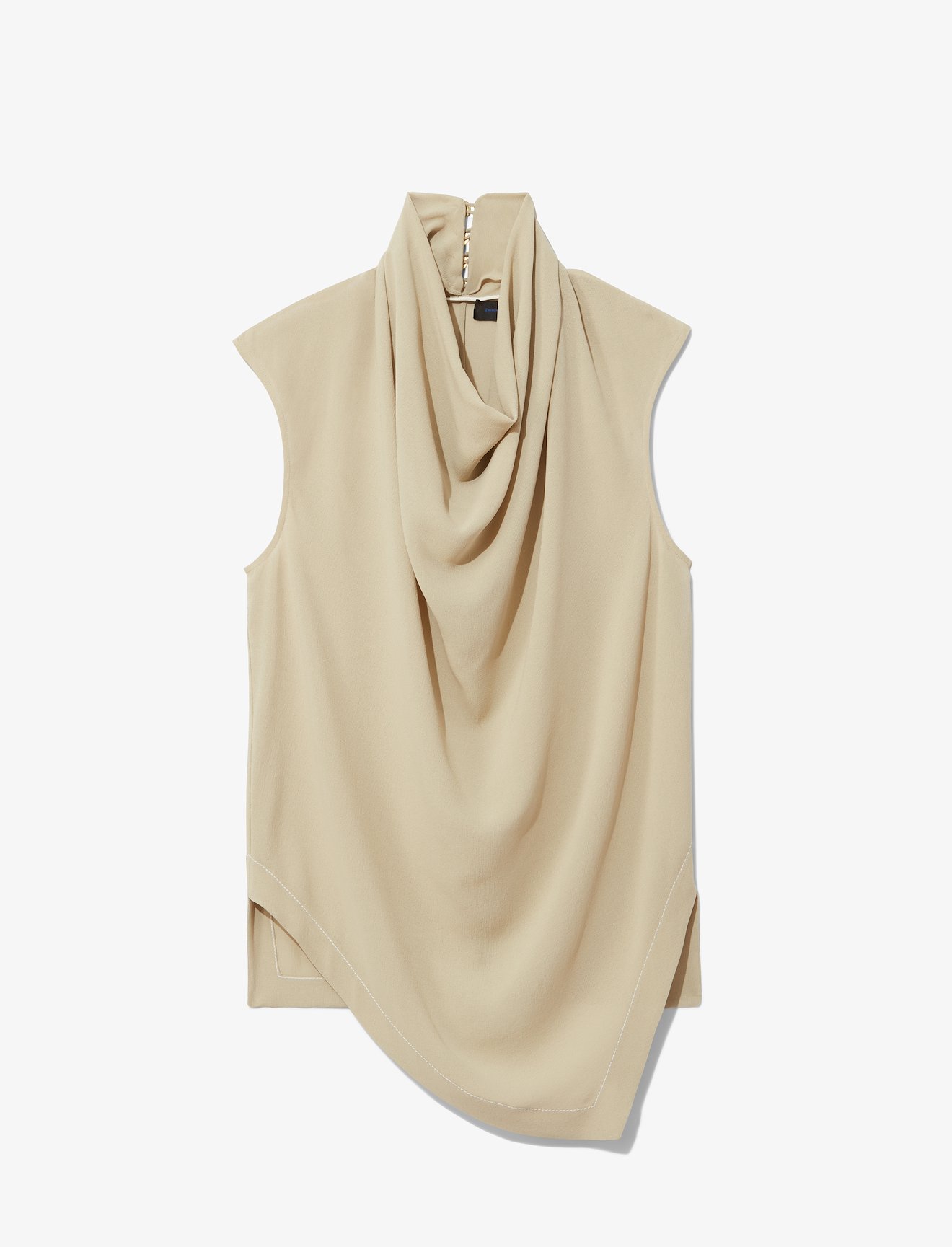 Silk Georgette Cowl Top #4
