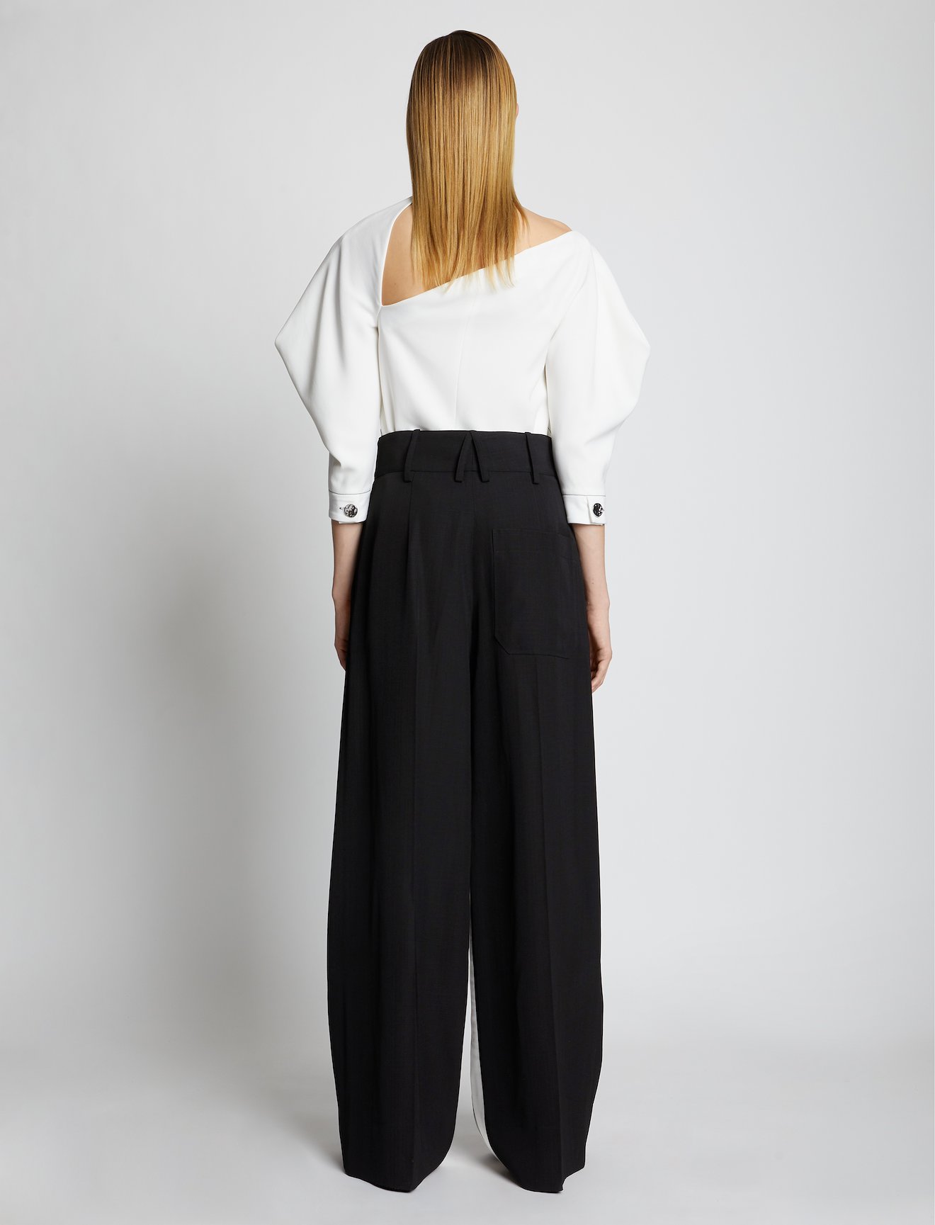 Silk Viscose Tuxedo Pant #2