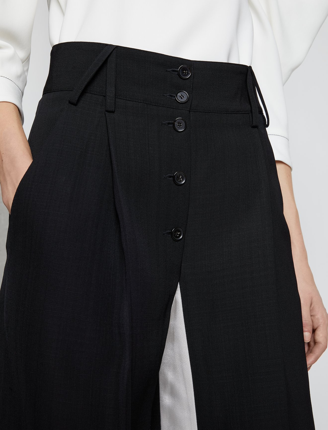 Silk Viscose Tuxedo Pant #3
