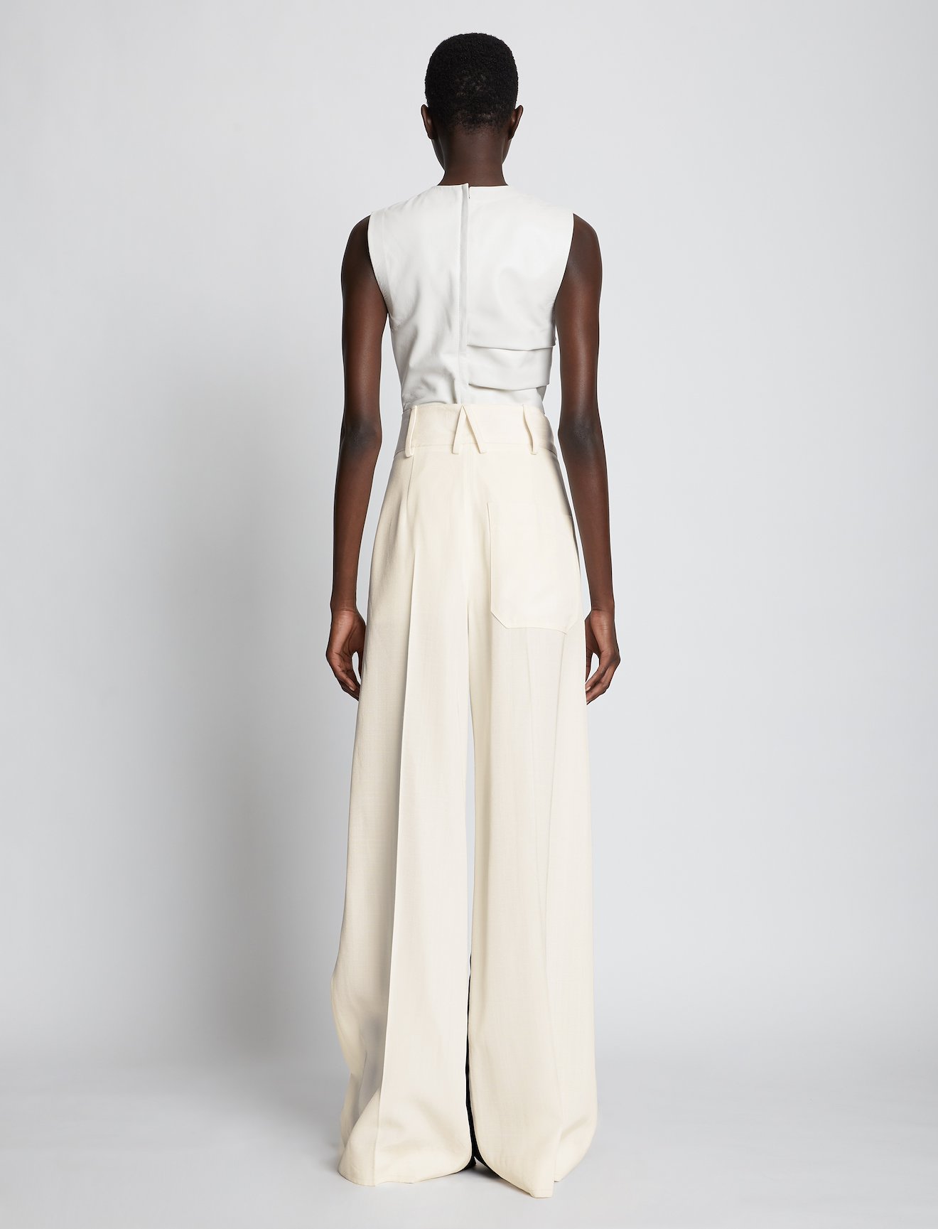 Silk Viscose Tuxedo Pant #2