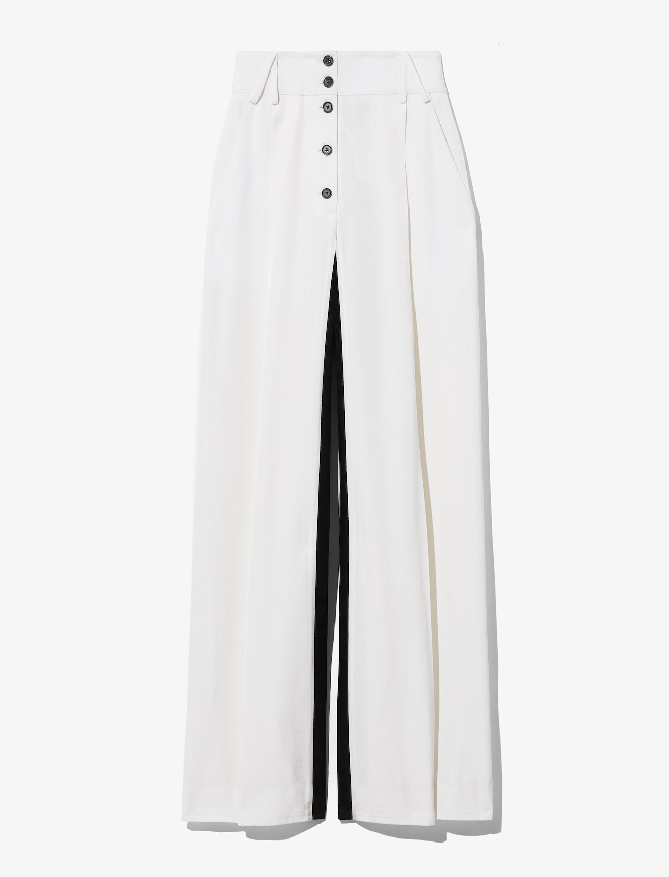 Silk Viscose Tuxedo Pants #4