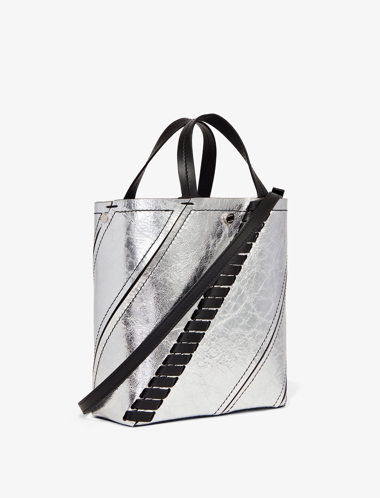 Silver Small Hex Tote #1