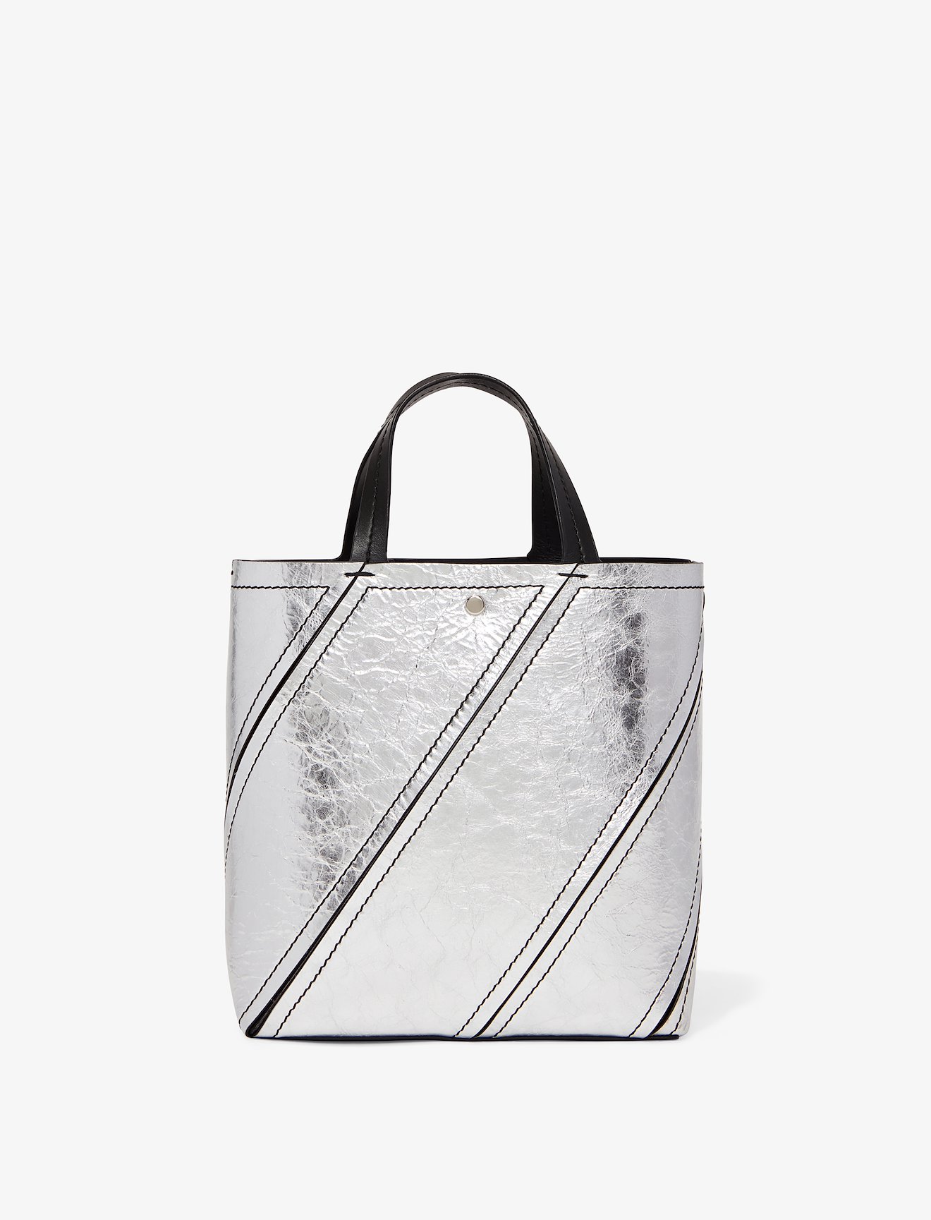 Silver Small Hex Tote #2