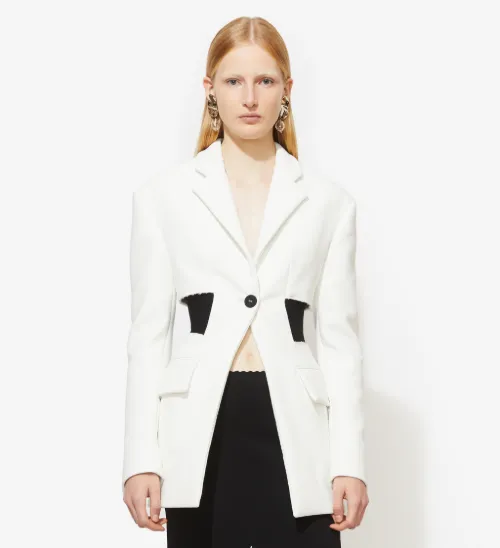 Single Breasted One Button Jacket