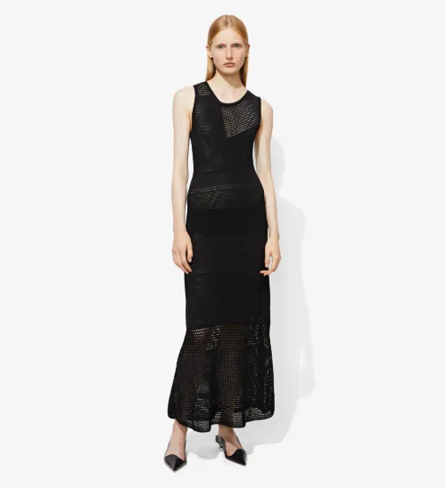Sleeveless Crewneck Dress