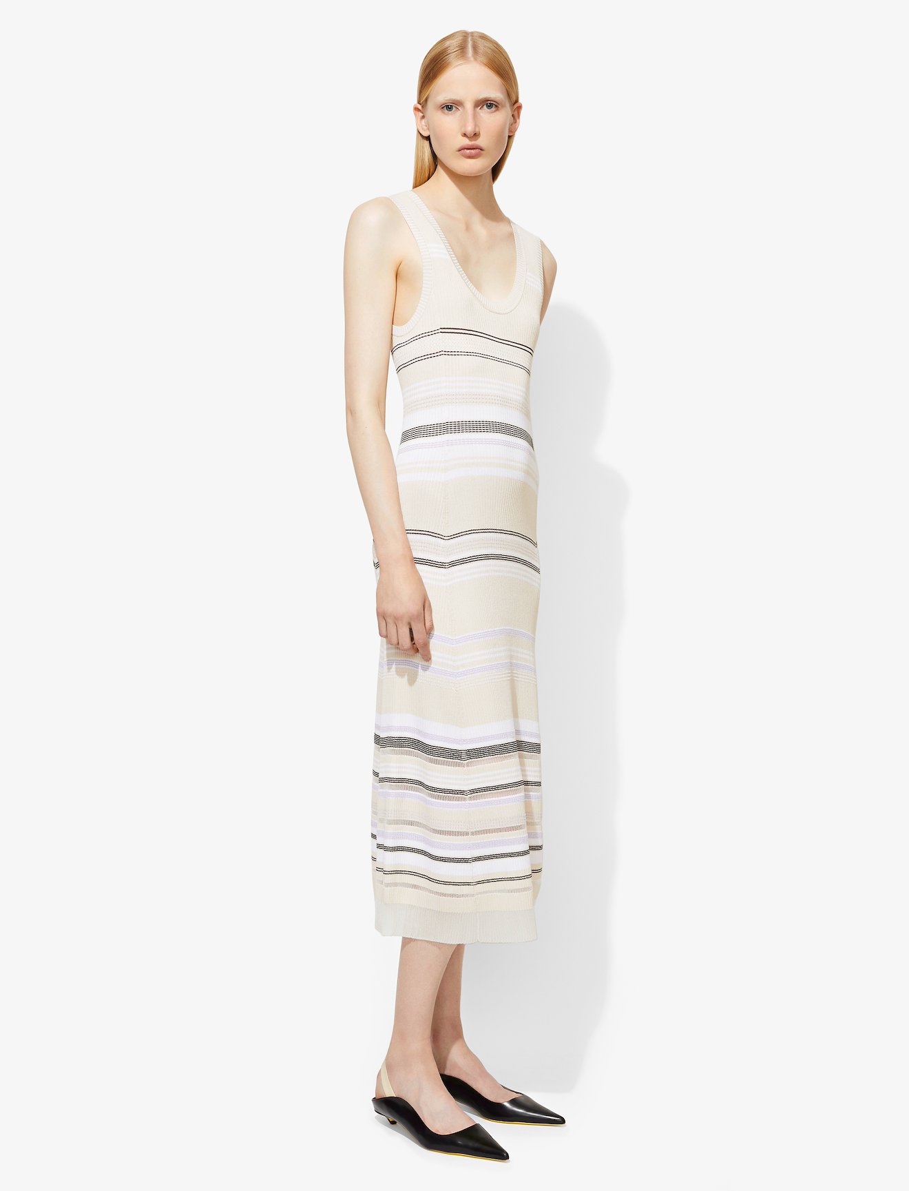 Sleeveless Knit Dress #1