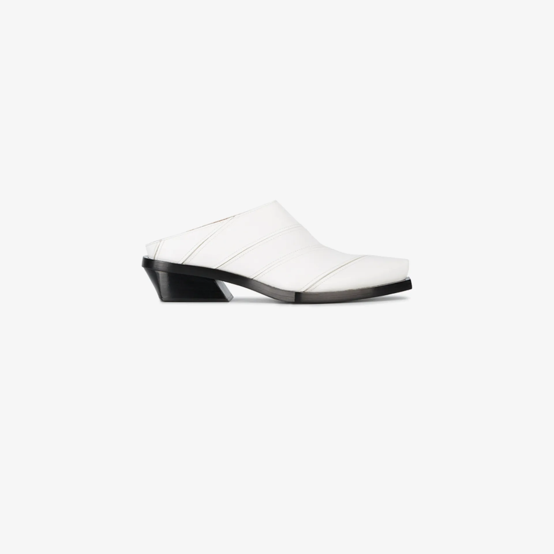 slip on pointed mules
