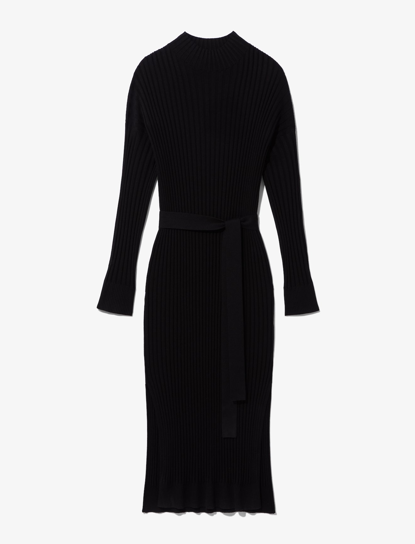 Slouchy Silk Cashmere Knit Dress #4