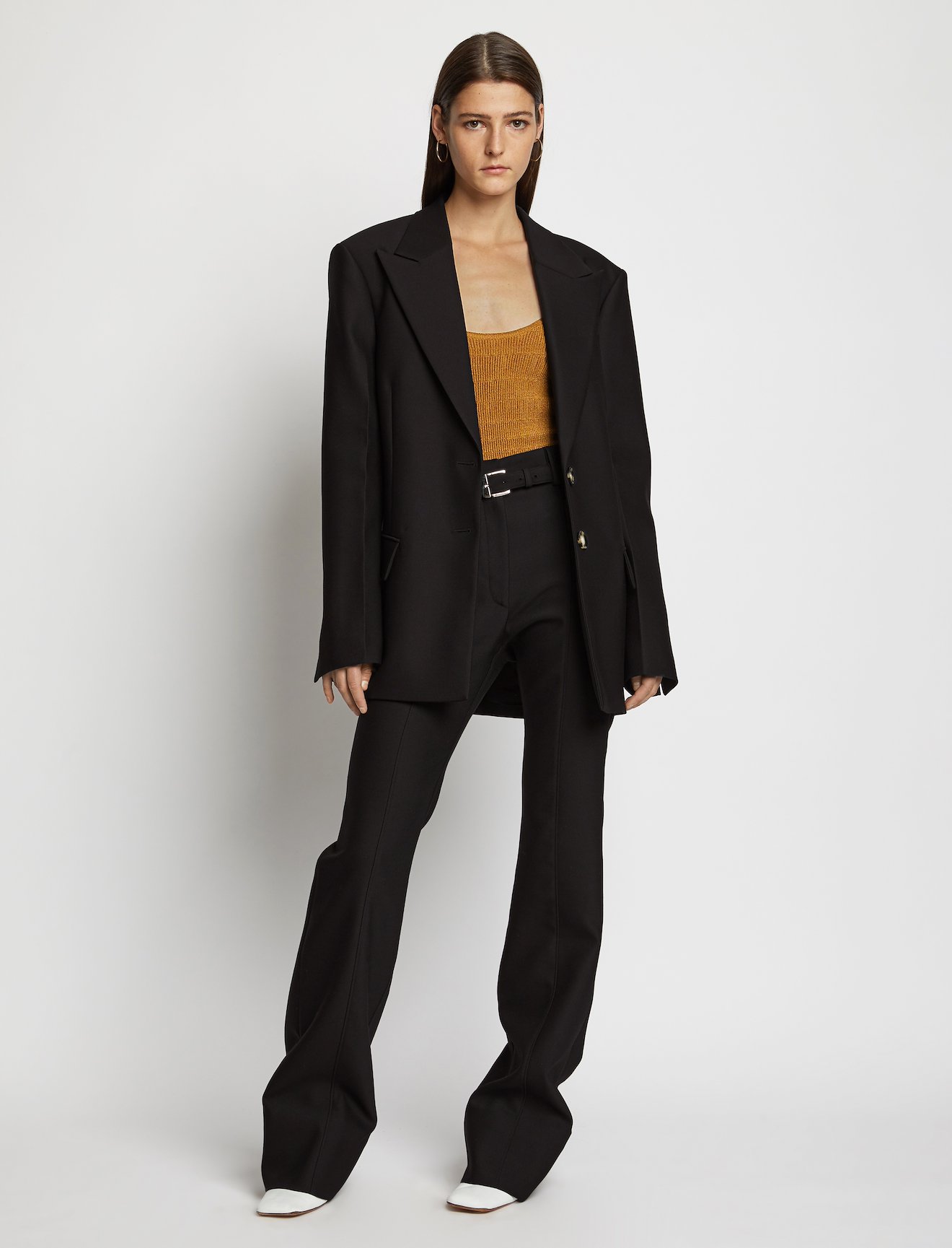Slub Suiting Blazer #1