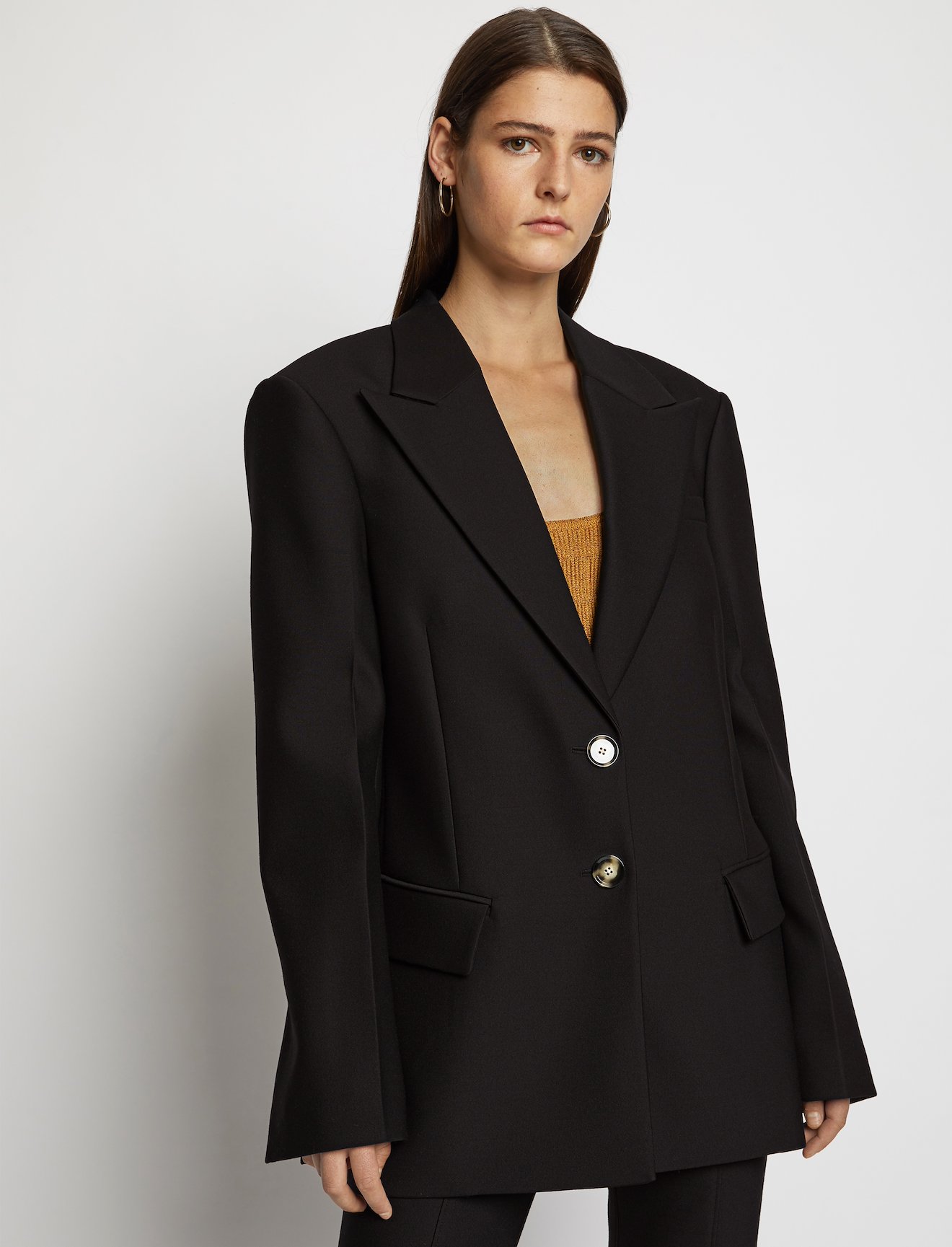 Slub Suiting Blazer #3