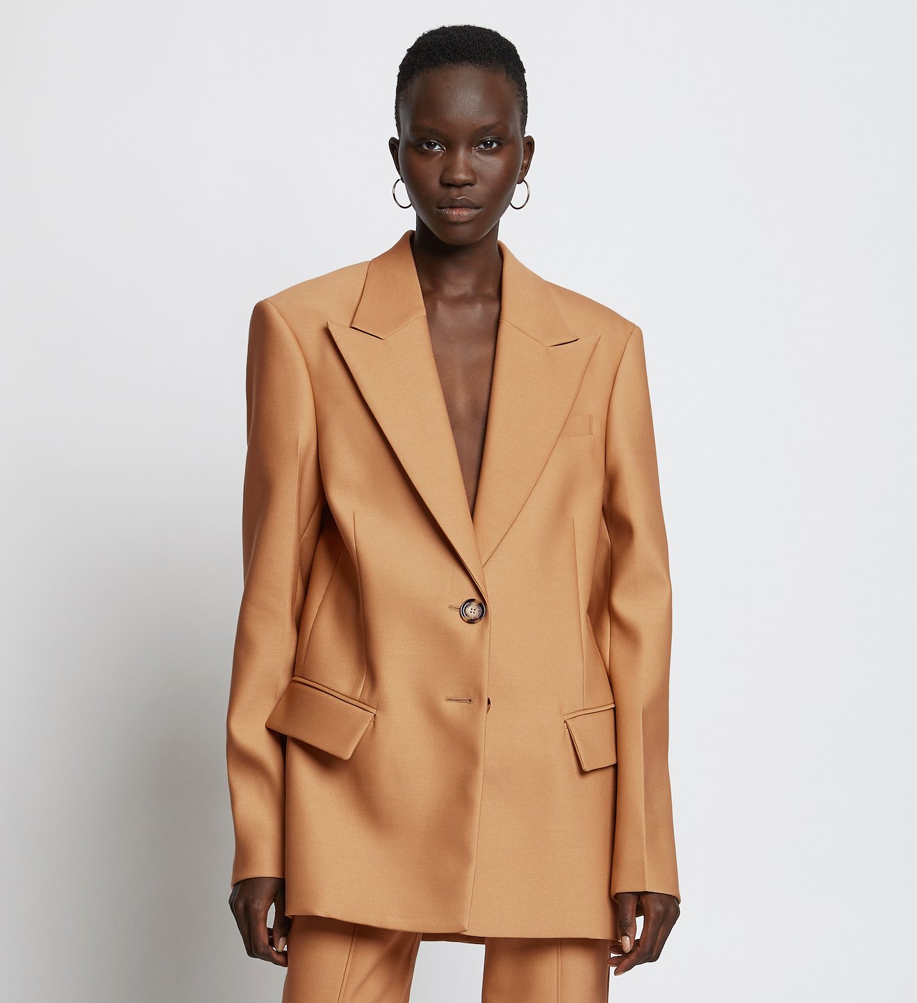 Slub Suiting Blazer