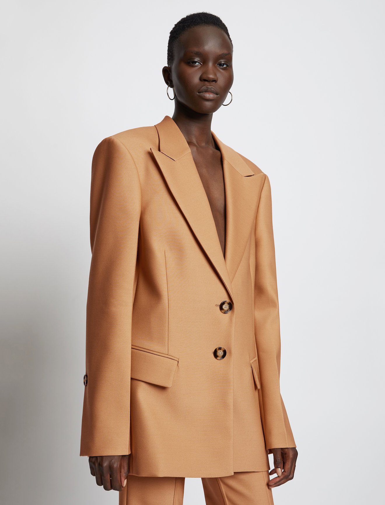 Slub Suiting Blazer #3