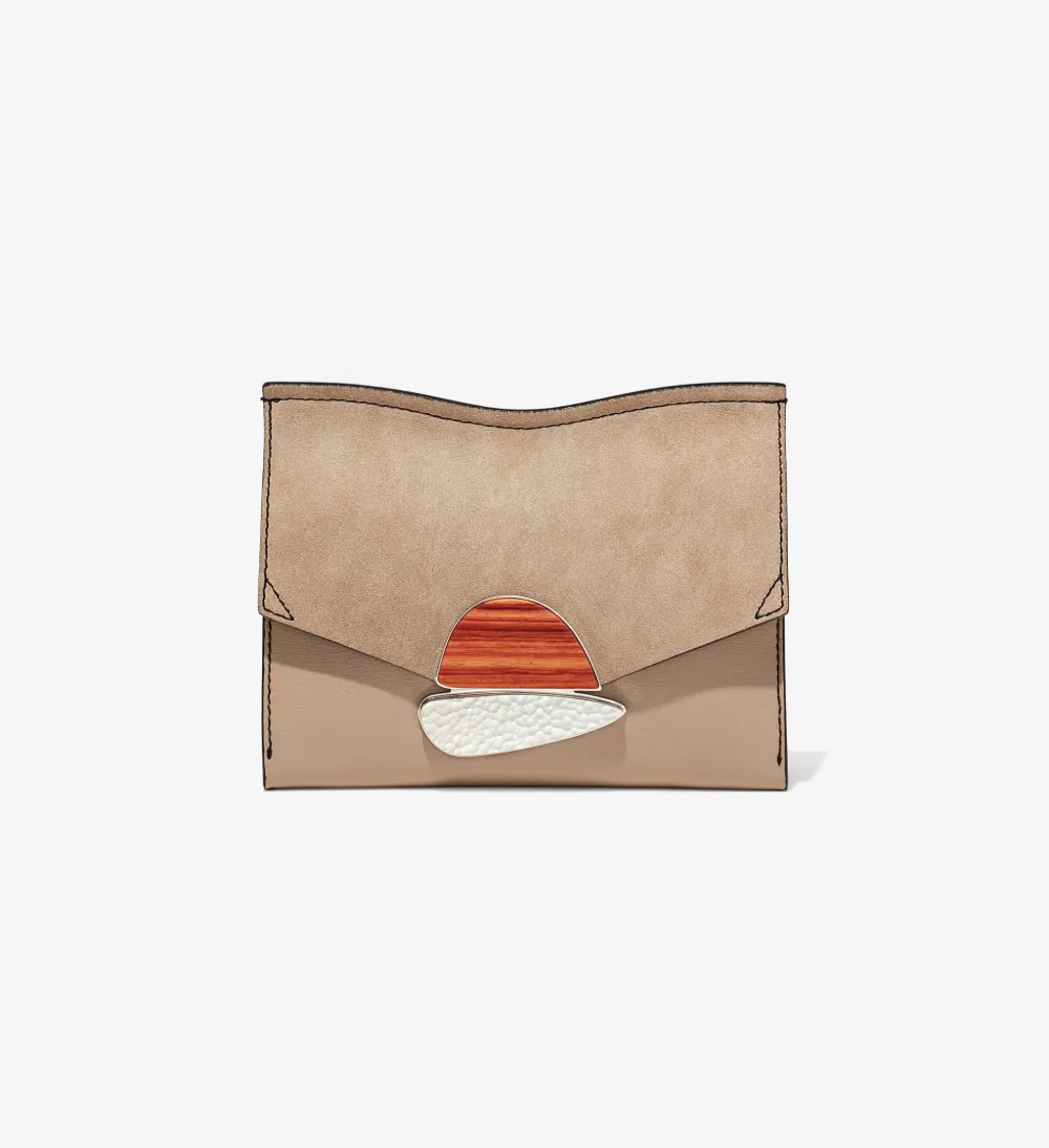 Small Curl Chain Clutch