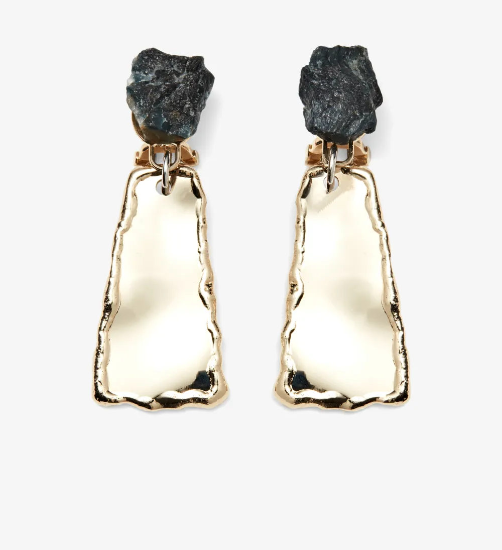 Proenza Schouler Small Hammered Dangle Earrings Official Site Small Hammered Dangle Earrings