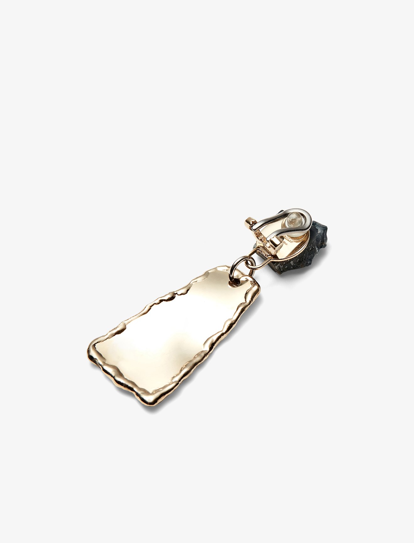 Small Hammered Dangle Earrings #2