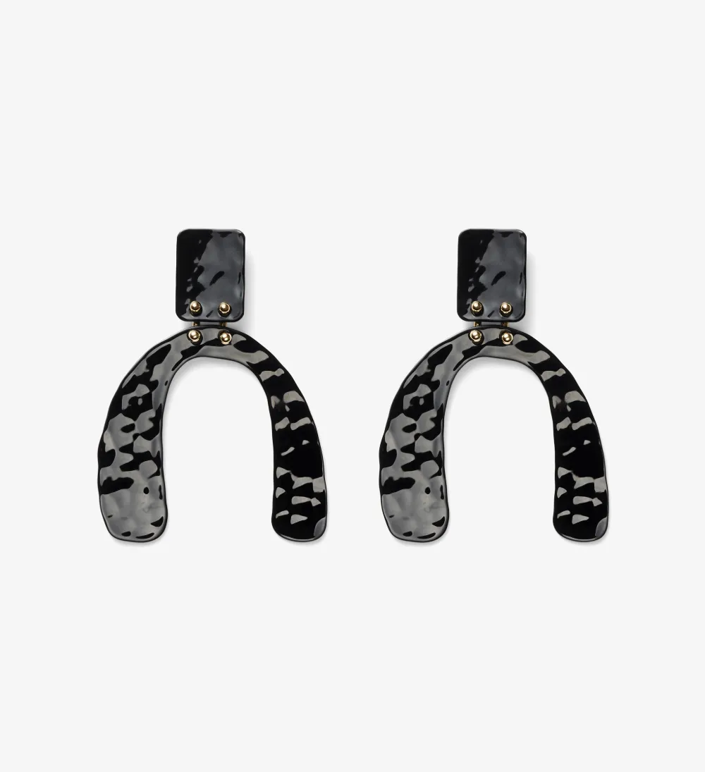 Small Hammered Earrings
