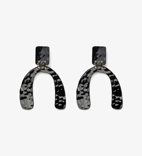 Small Hammered Earrings