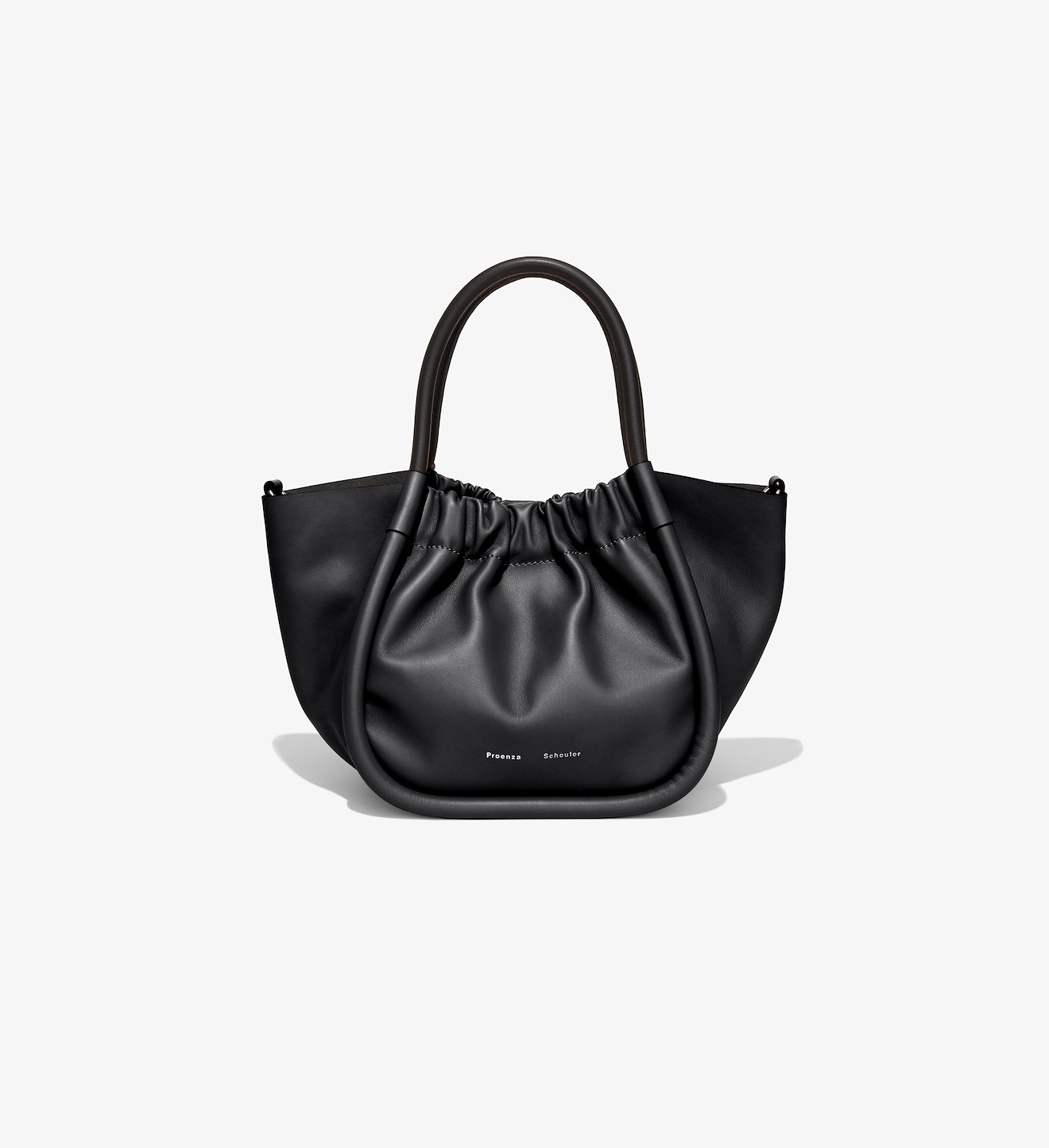 Small Ruched Crossbody Tote