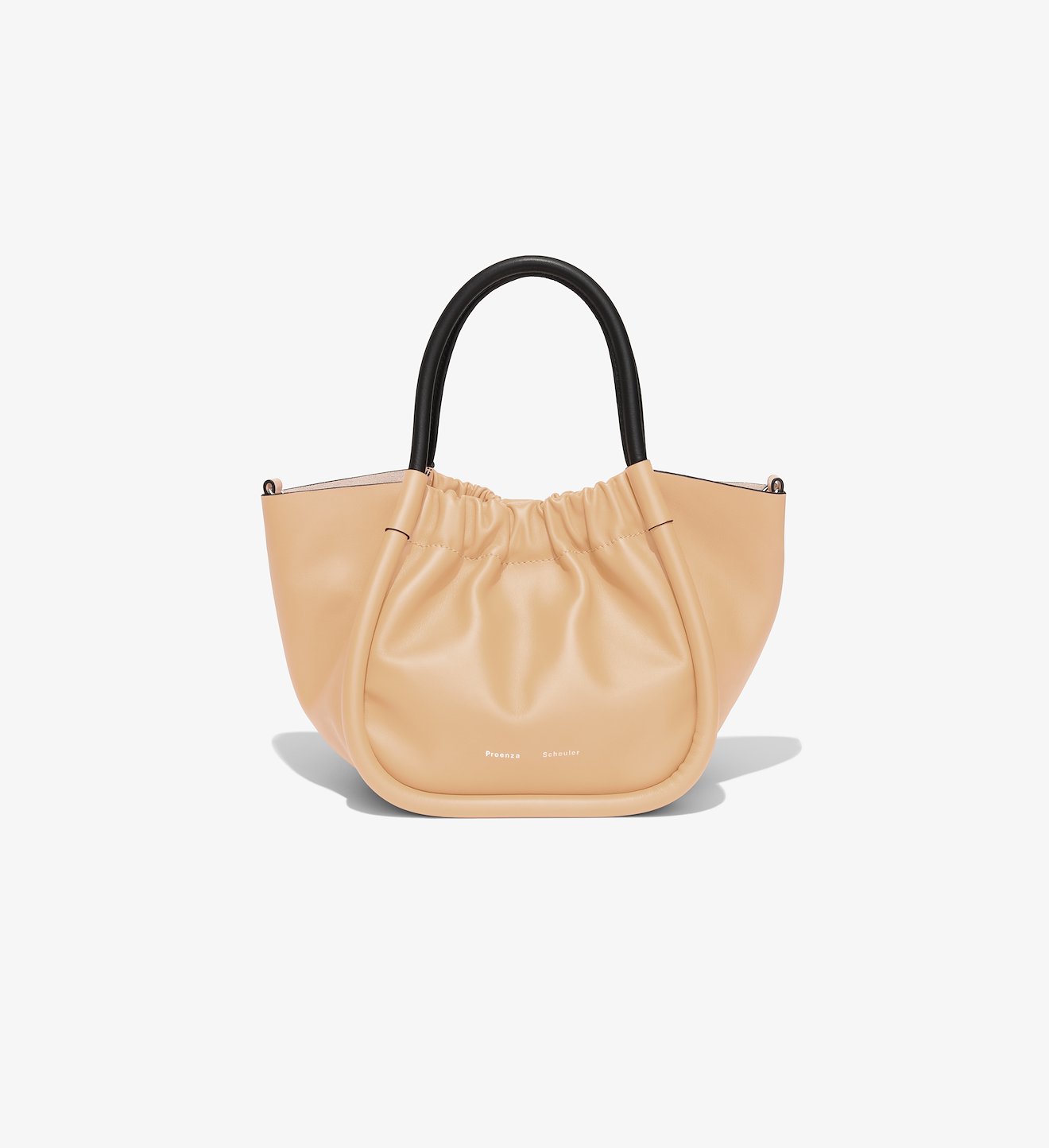 Small Ruched Crossbody Tote