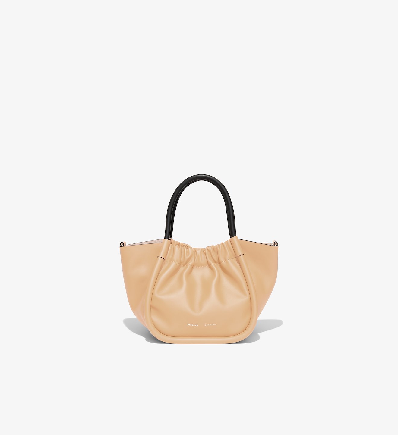 Small Ruched Crossbody Tote