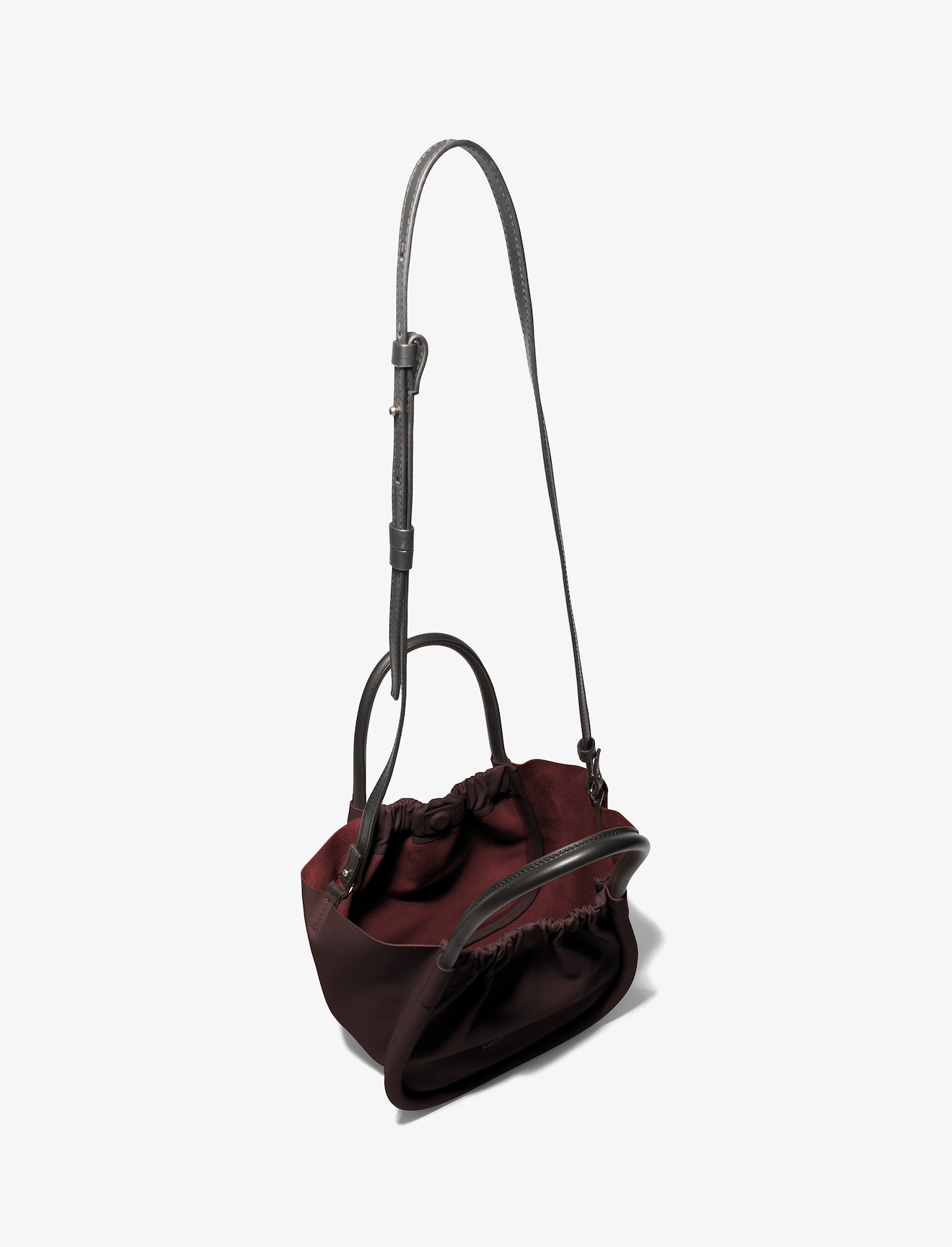 Small Ruched Crossbody Tote #4