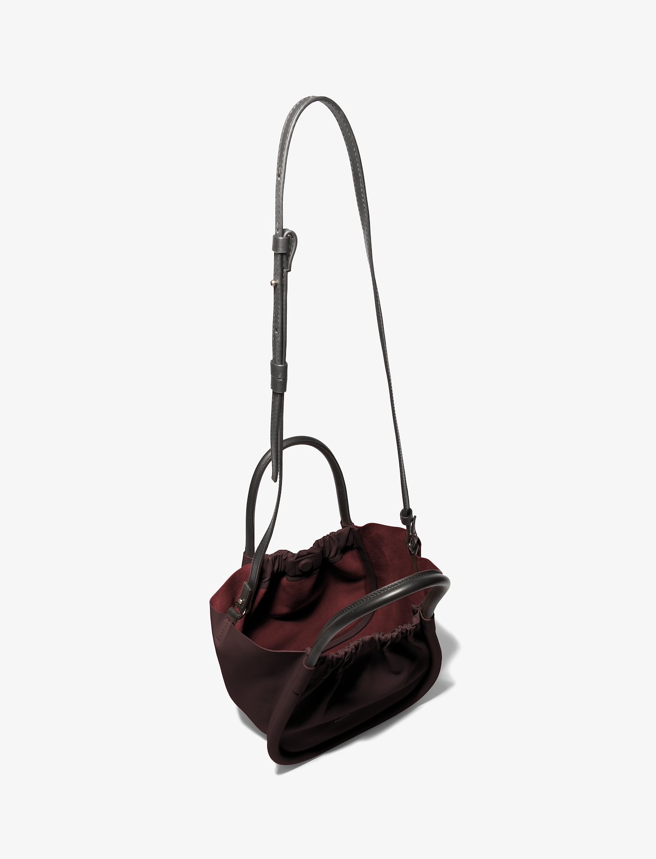 Small Ruched Crossbody Tote #4