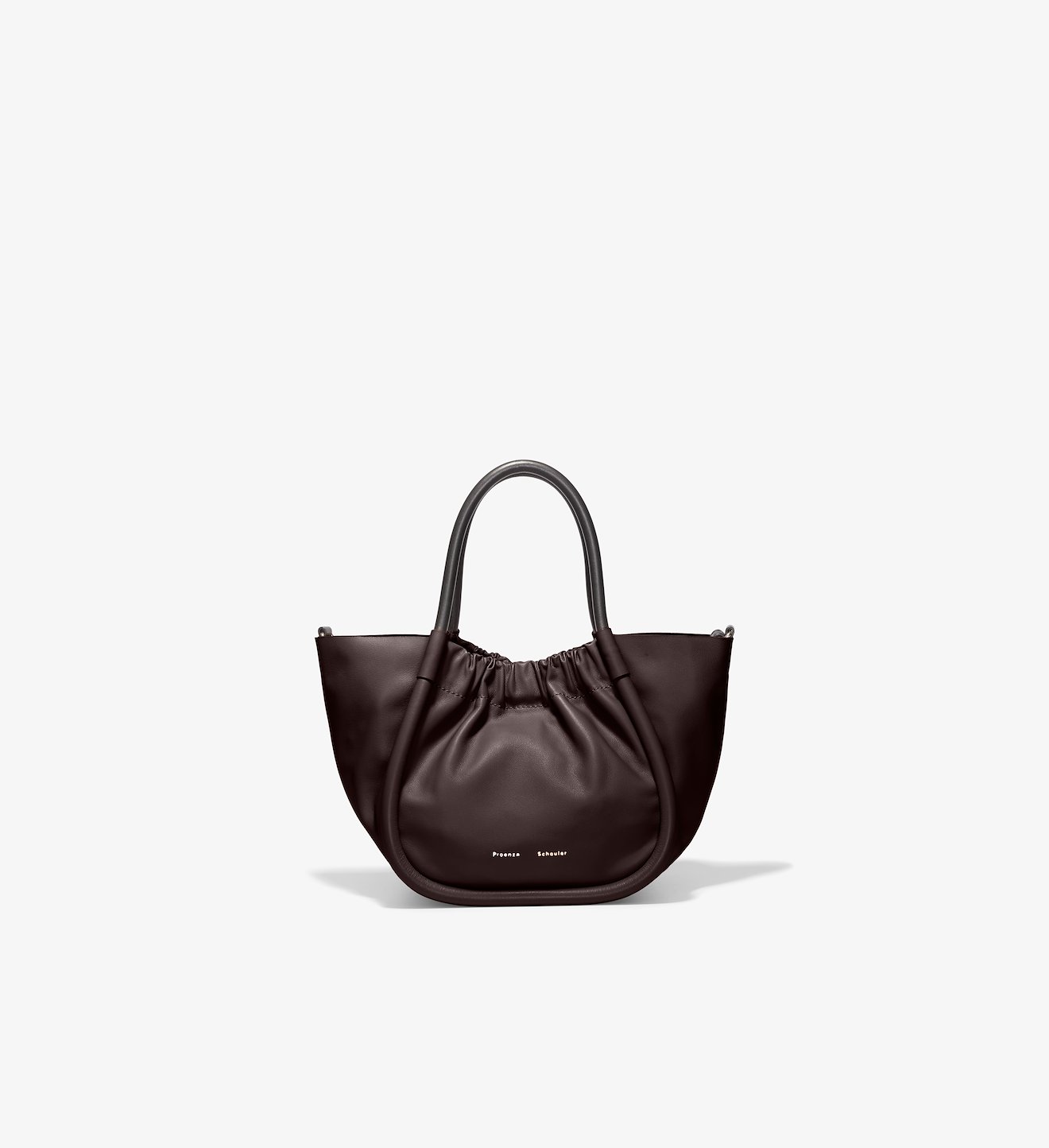 Small Ruched Crossbody Tote