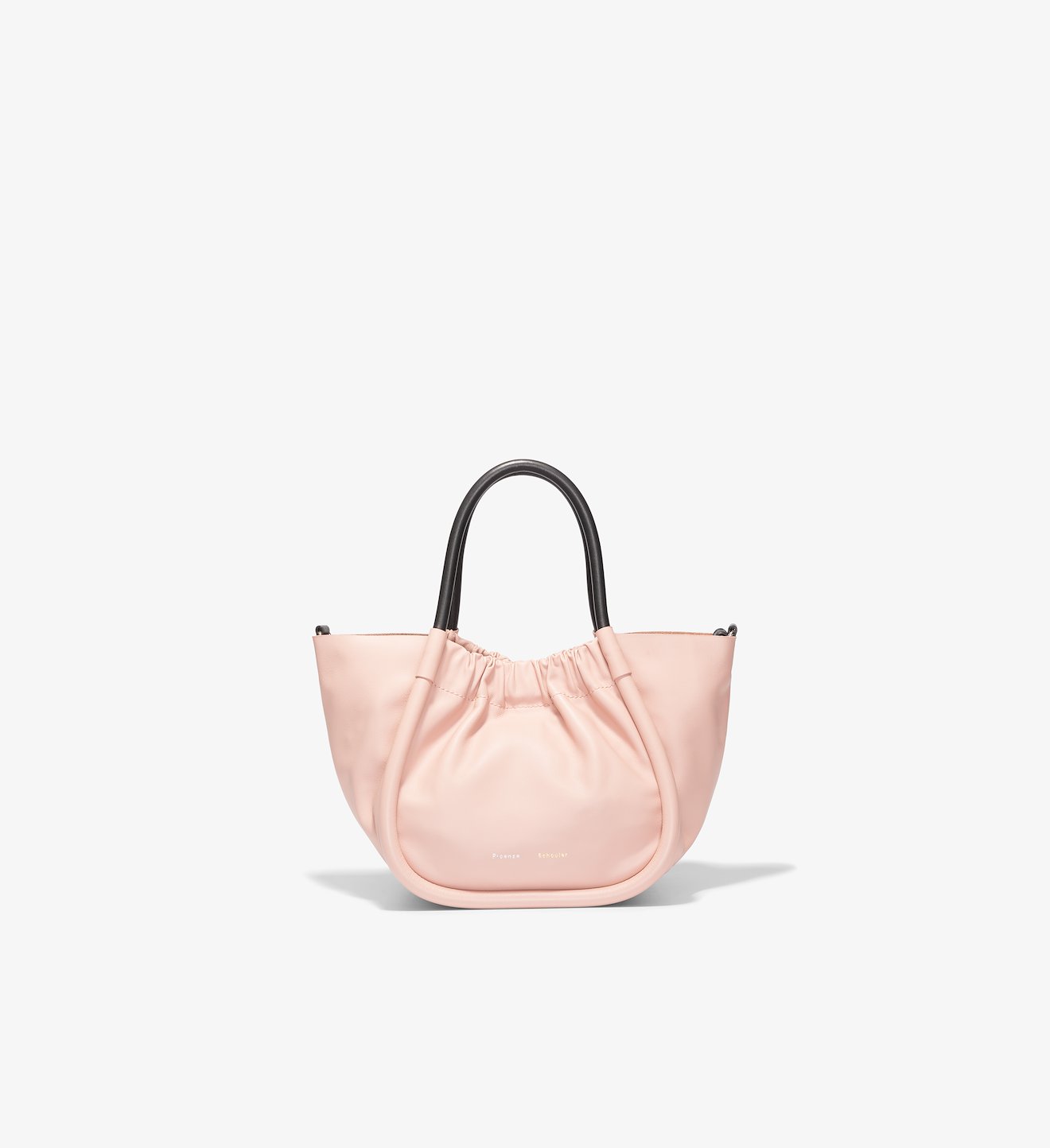 Small Ruched Crossbody Tote