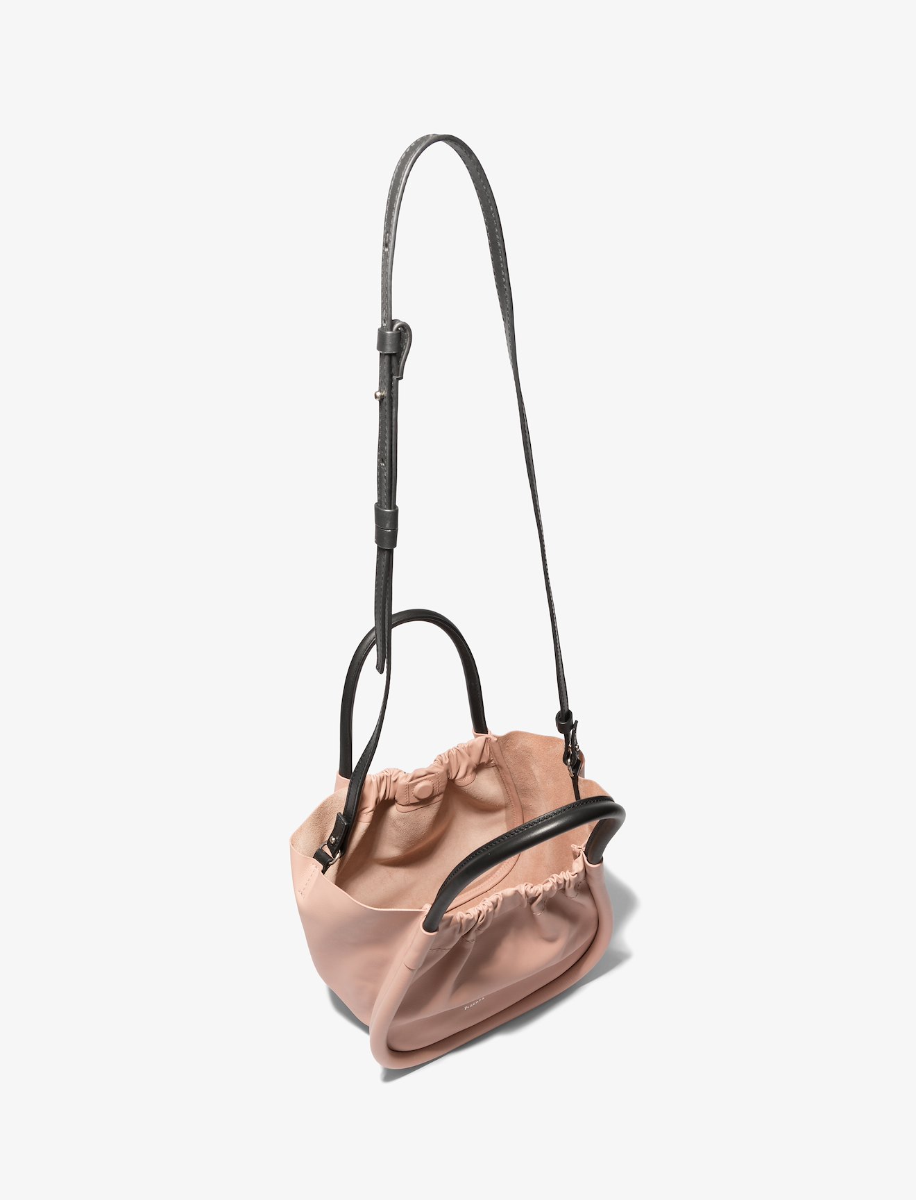 Small Ruched Crossbody Tote #4