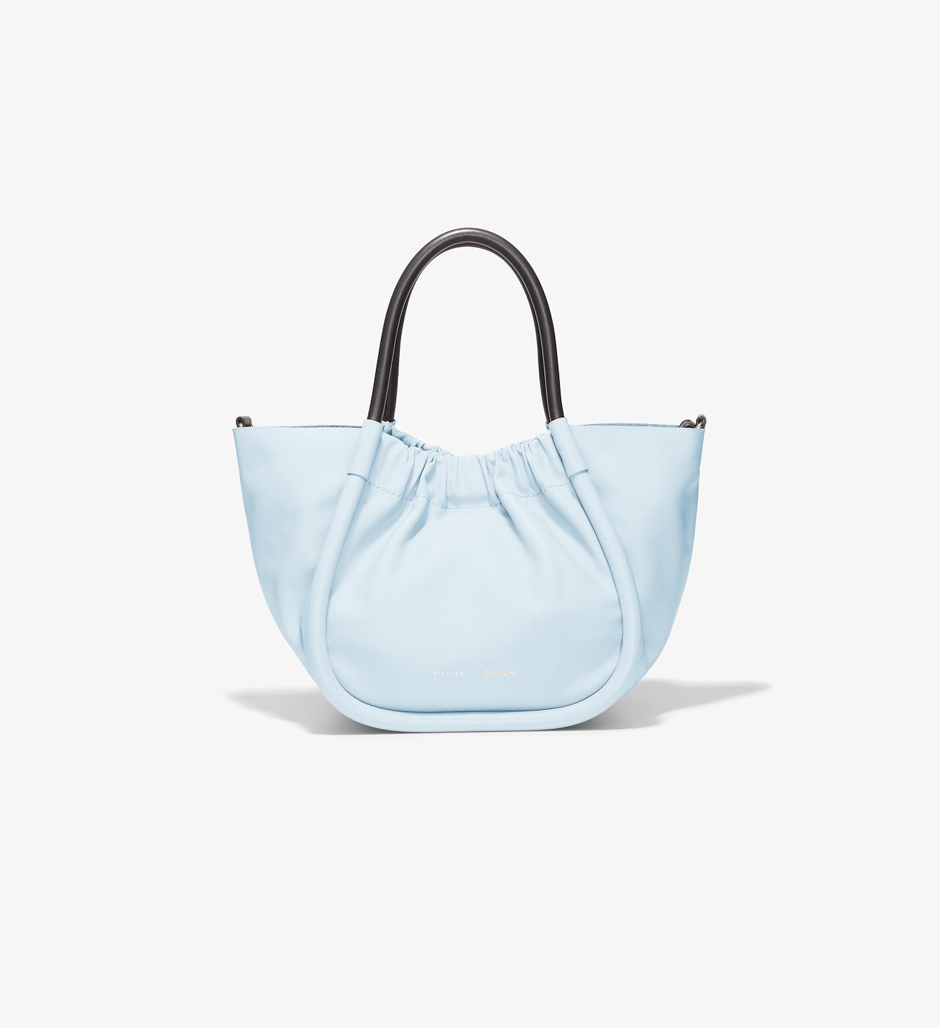 Small Ruched Crossbody Tote