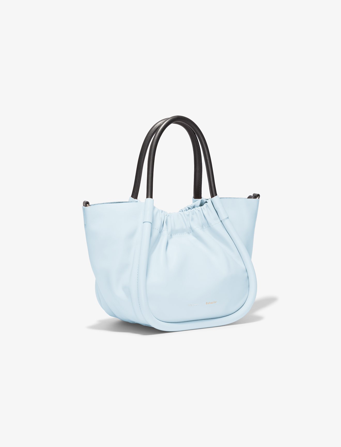 Small Ruched Crossbody Tote #1