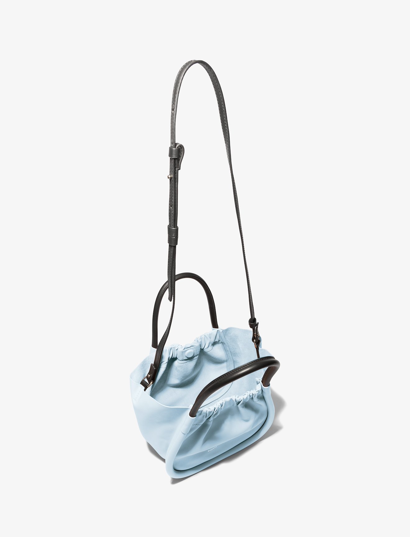 Small Ruched Crossbody Tote #4