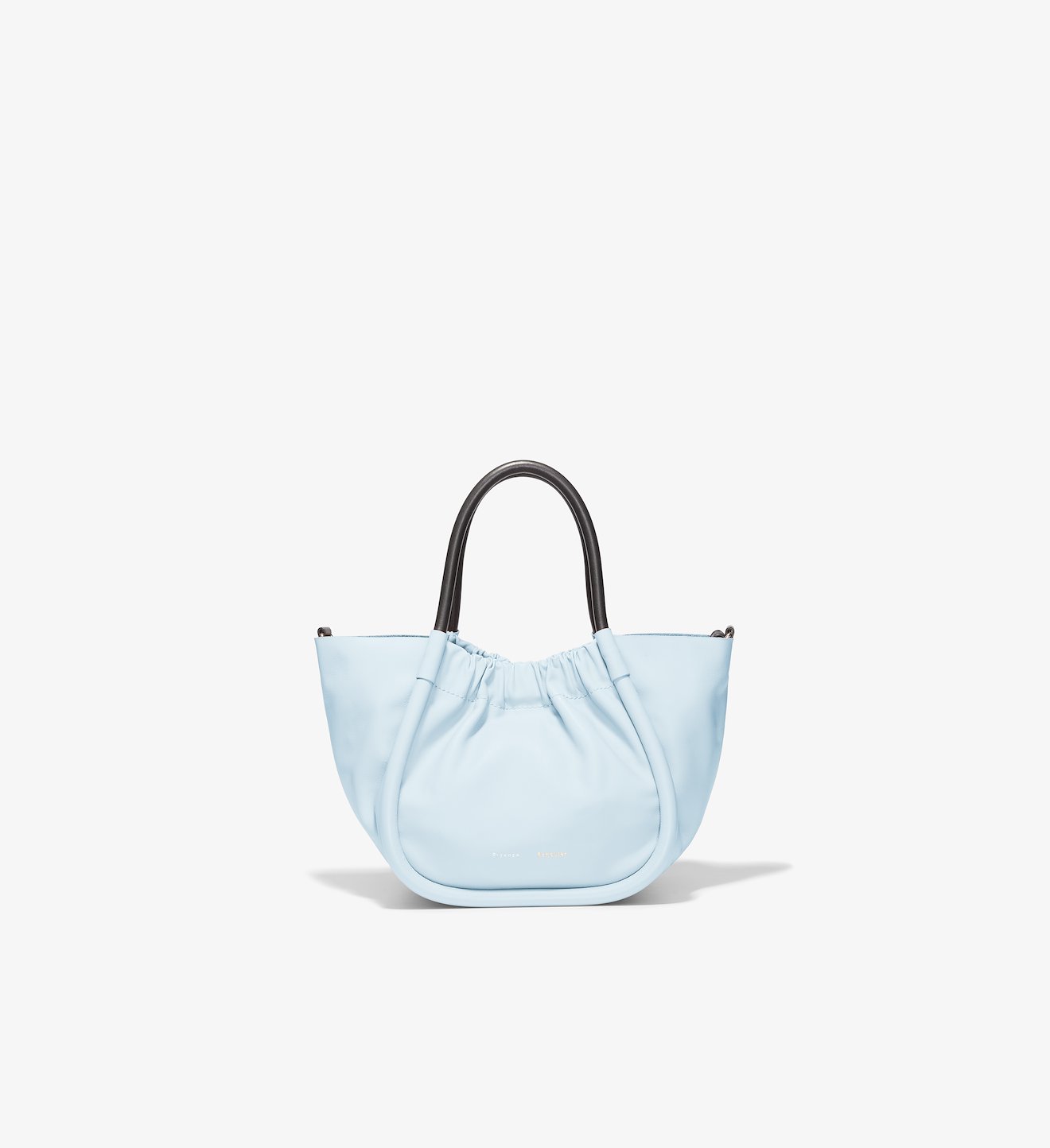 Small Ruched Crossbody Tote