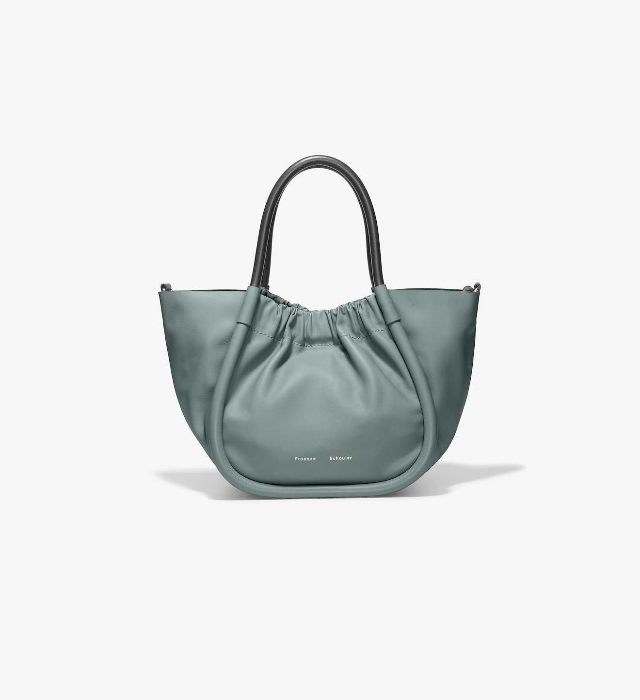 Small Ruched Crossbody Tote