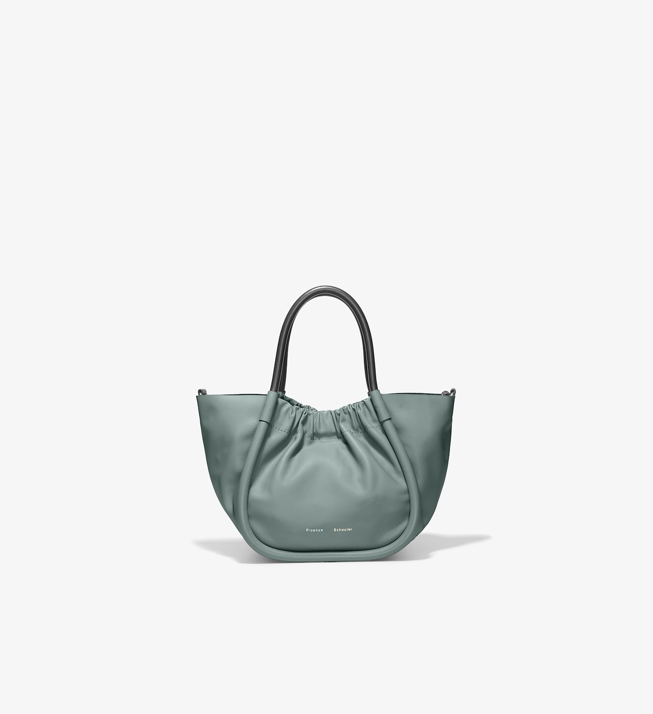 Small Ruched Crossbody Tote