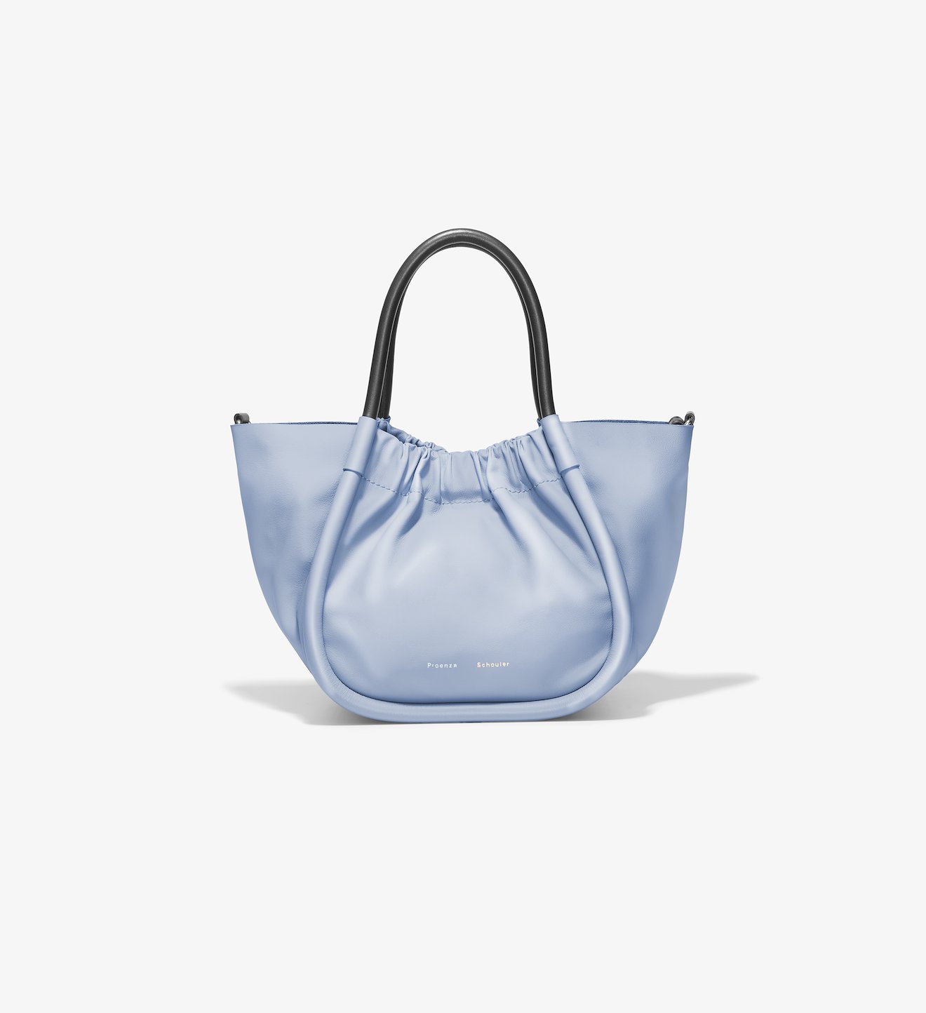 Small Ruched Crossbody Tote