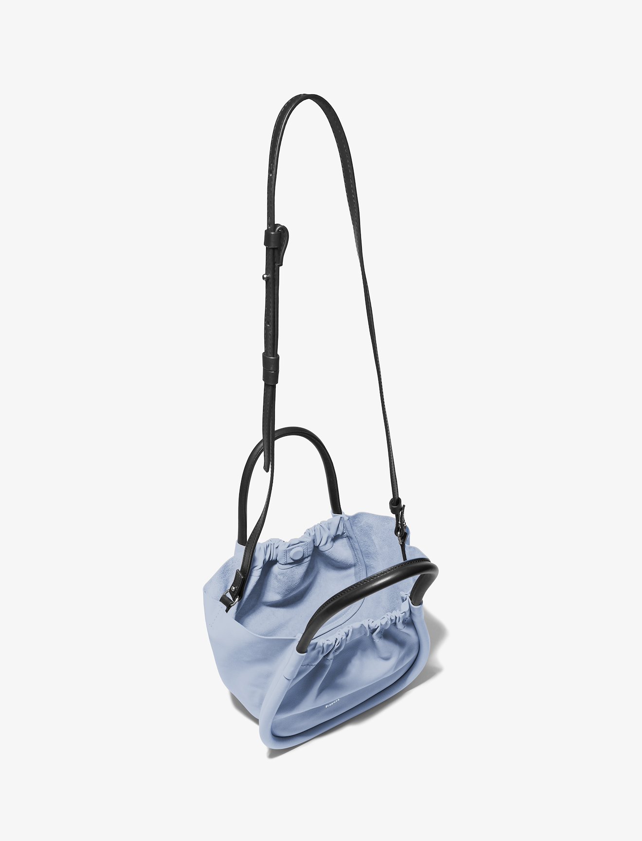 Small Ruched Crossbody Tote #4
