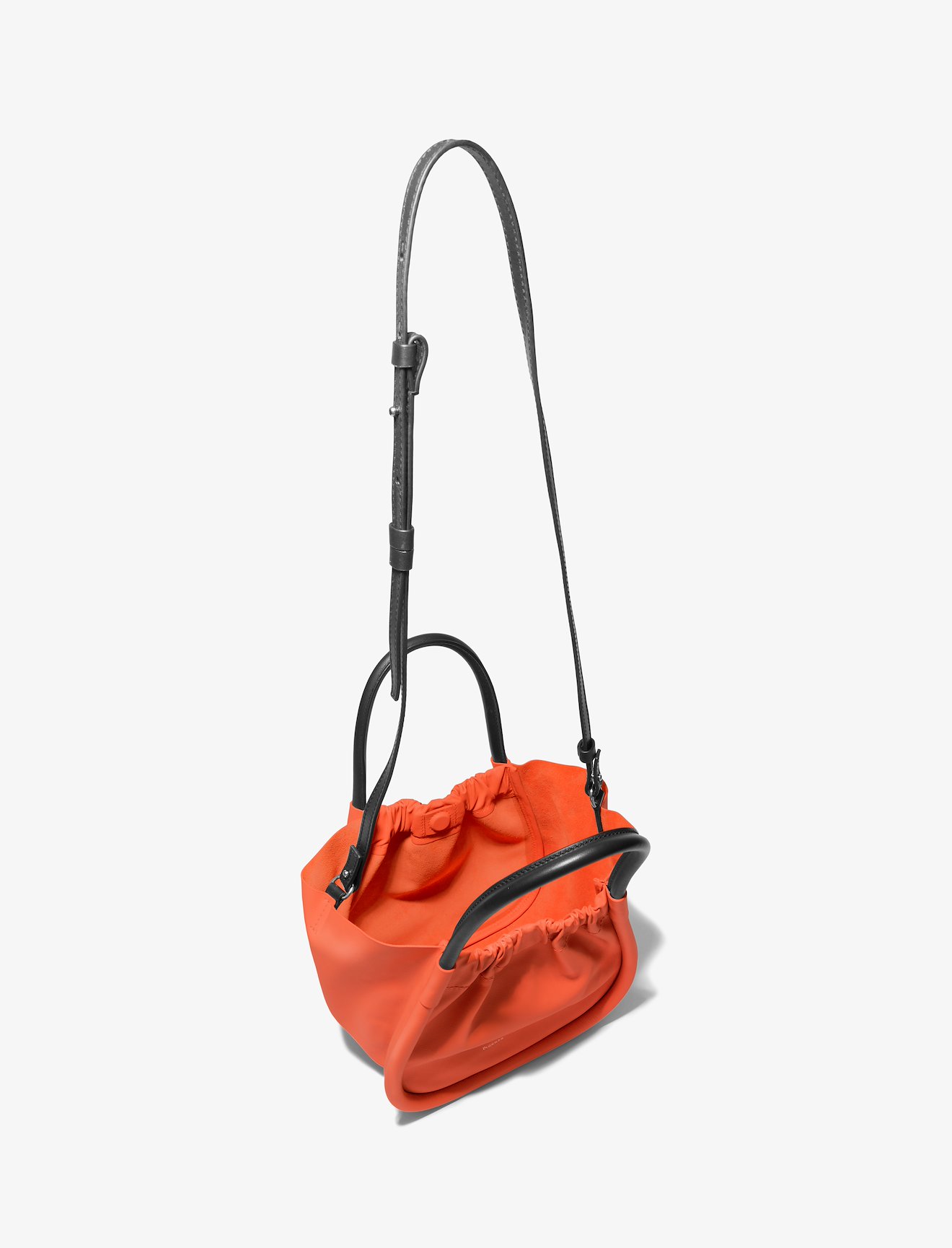 Small Ruched Crossbody Tote #4