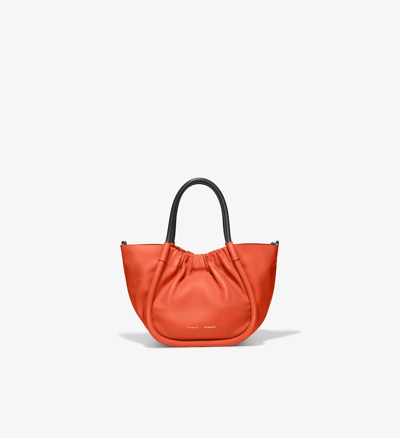 Small Ruched Crossbody Tote