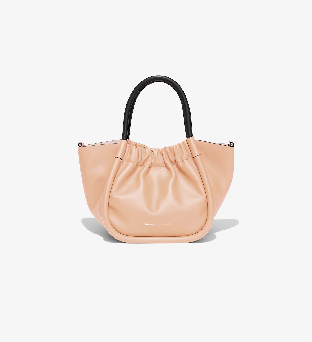 Small Ruched Crossbody Tote
