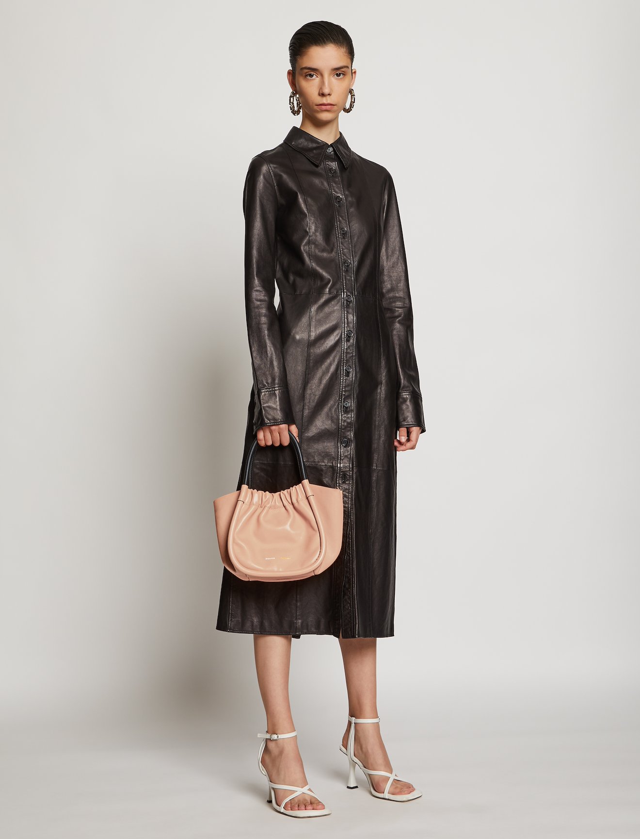 Small Ruched Crossbody Tote #2