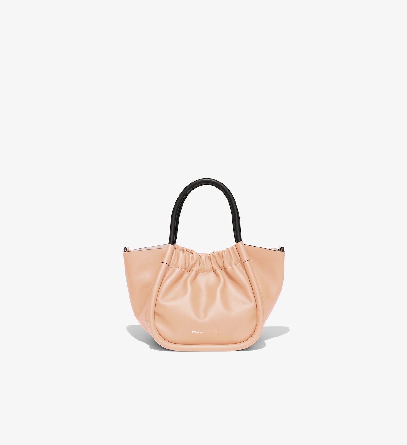 Small Ruched Crossbody Tote