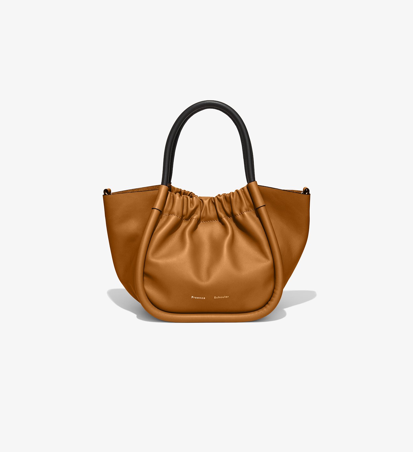 Small Ruched Crossbody Tote