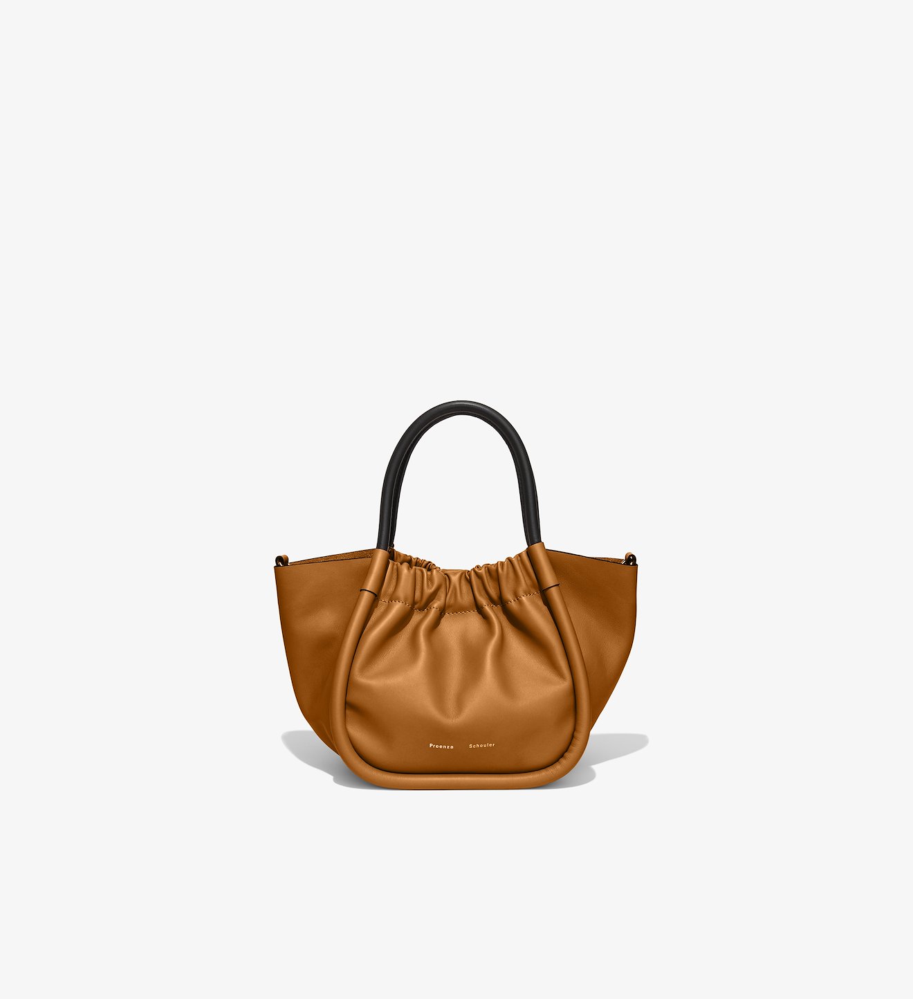 Small Ruched Crossbody Tote
