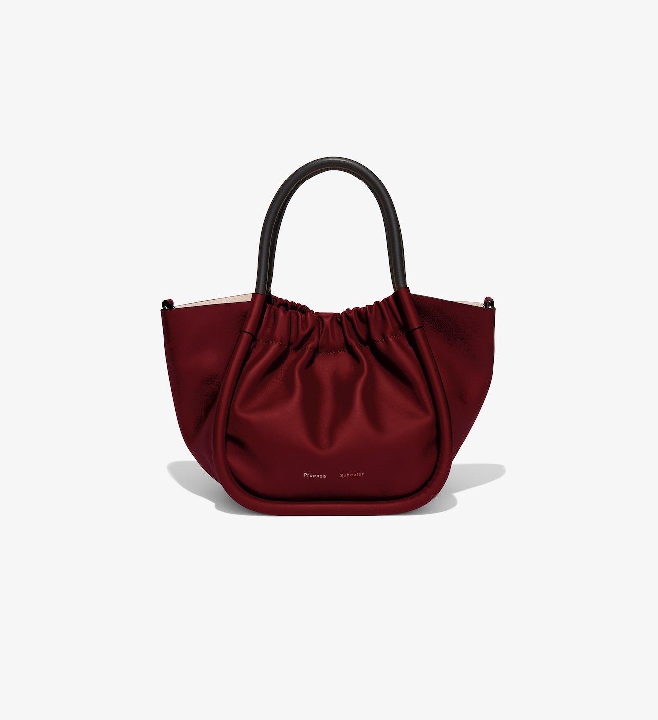 Small Ruched Crossbody Tote