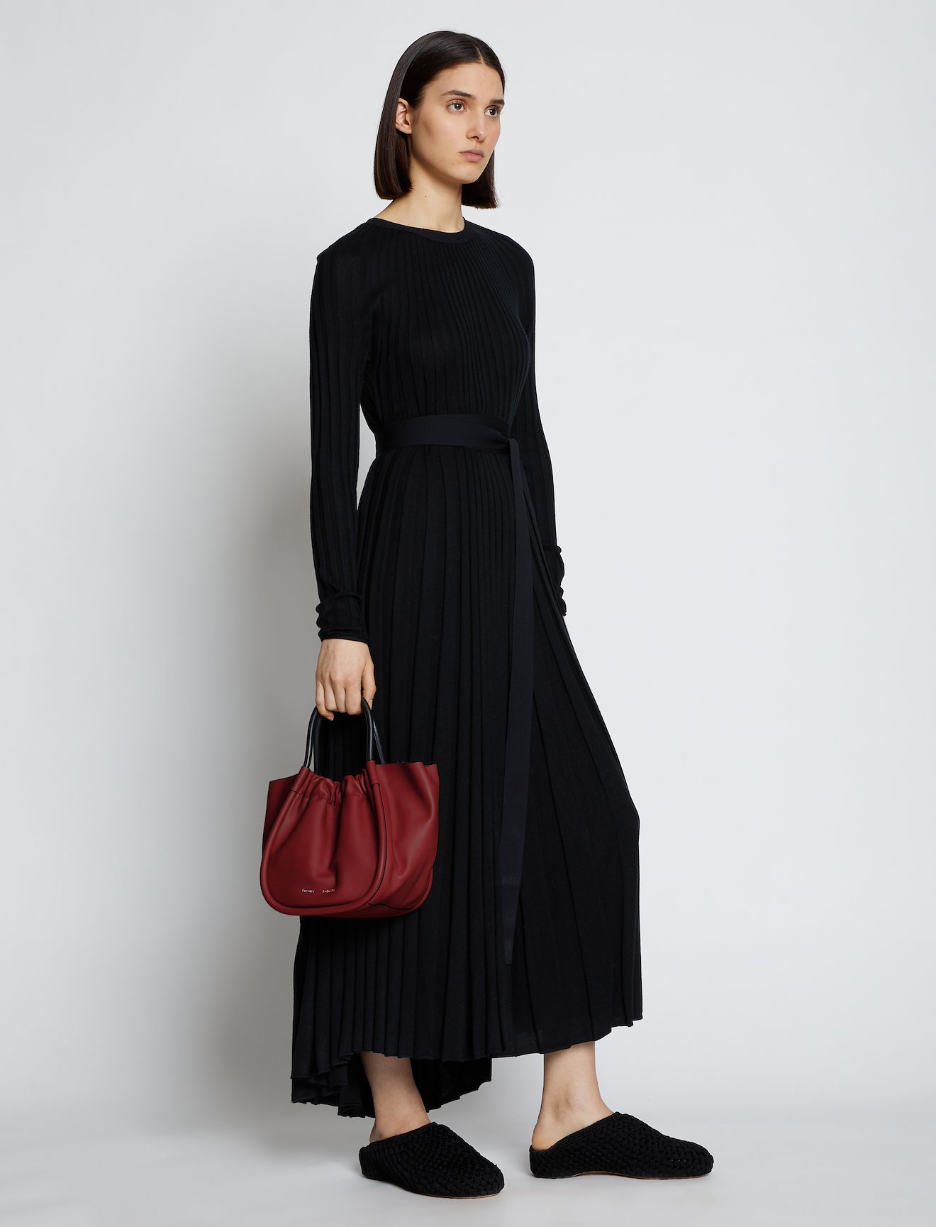 Small Ruched Crossbody Tote #2