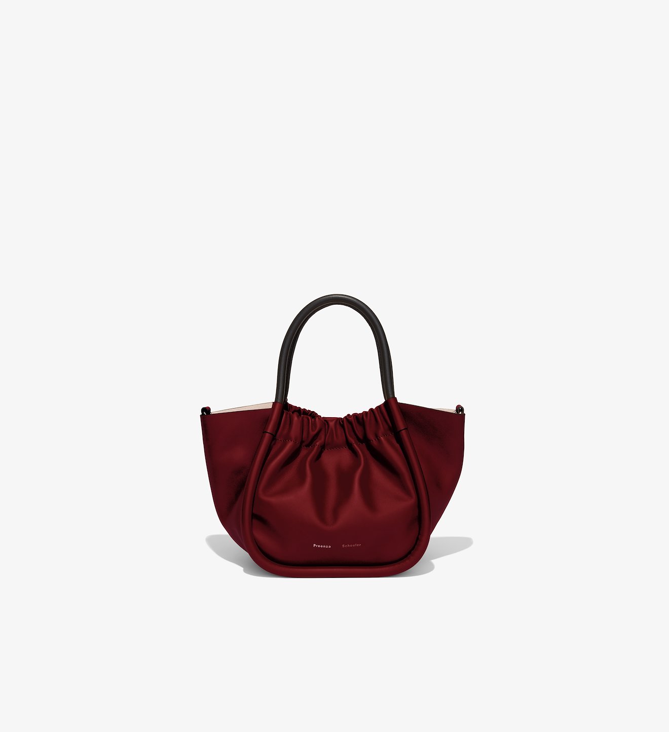 Small Ruched Crossbody Tote