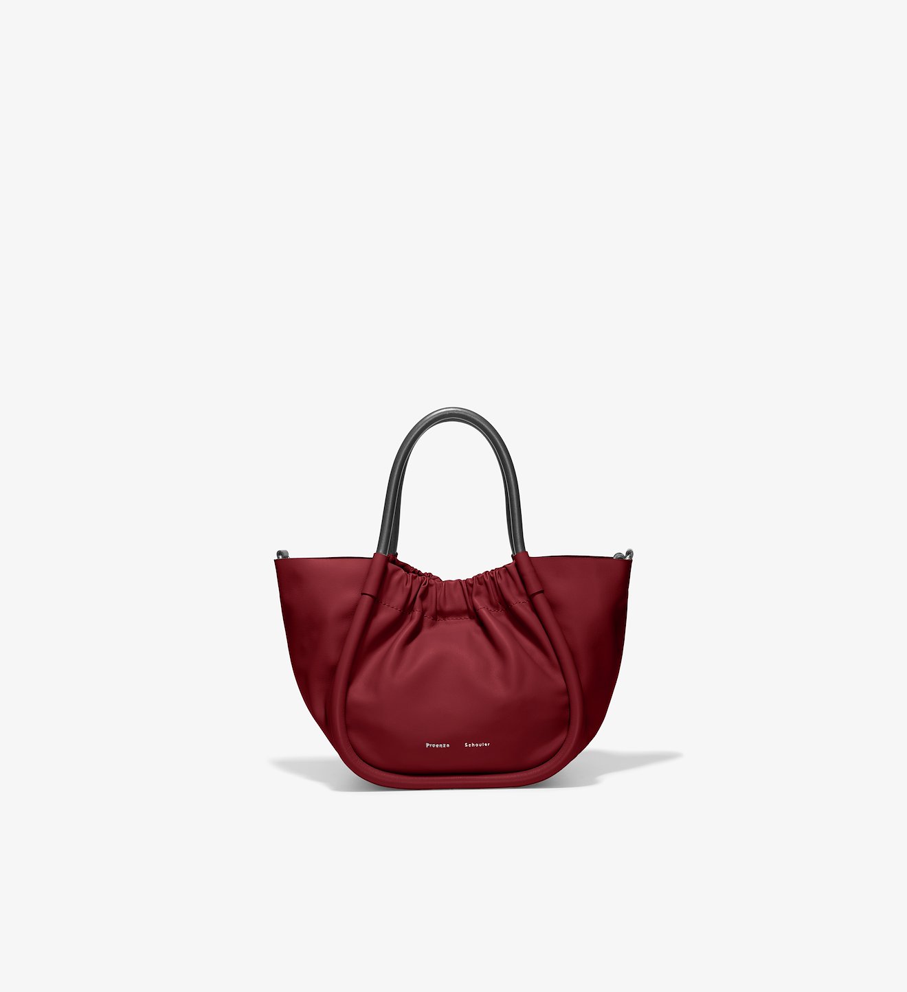 Small Ruched Crossbody Tote