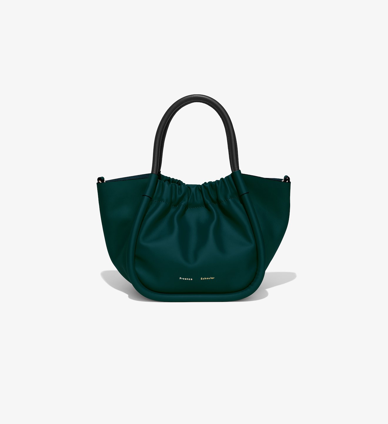 Small Ruched Crossbody Tote