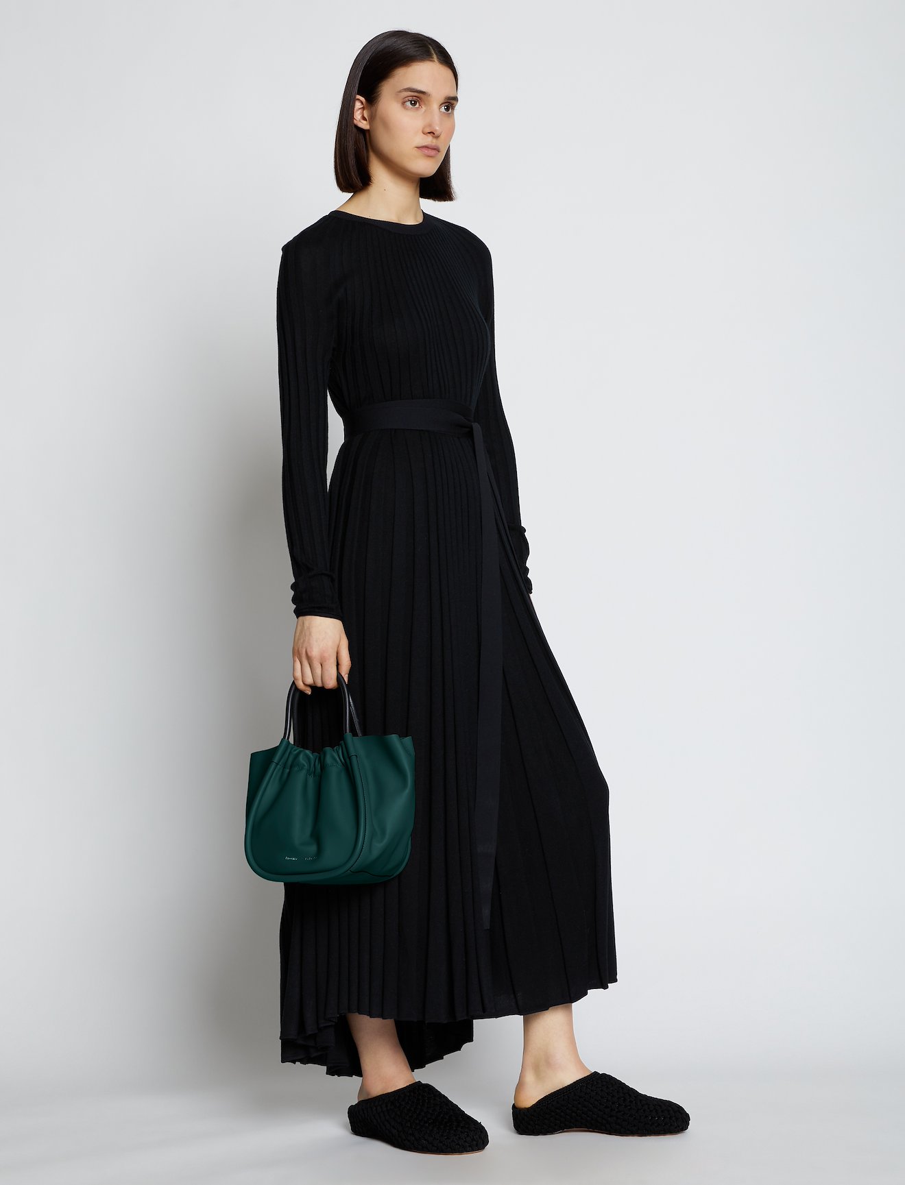 Small Ruched Crossbody Tote #2
